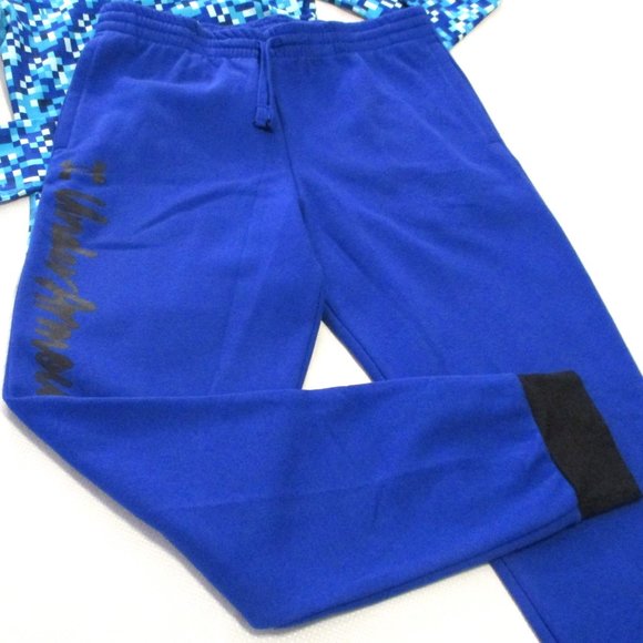 UNDER ARMOUR RIVAL FLEECE SCRIPT JOGGERS – YXL – LOOSE FIT - Picture 2 of 14